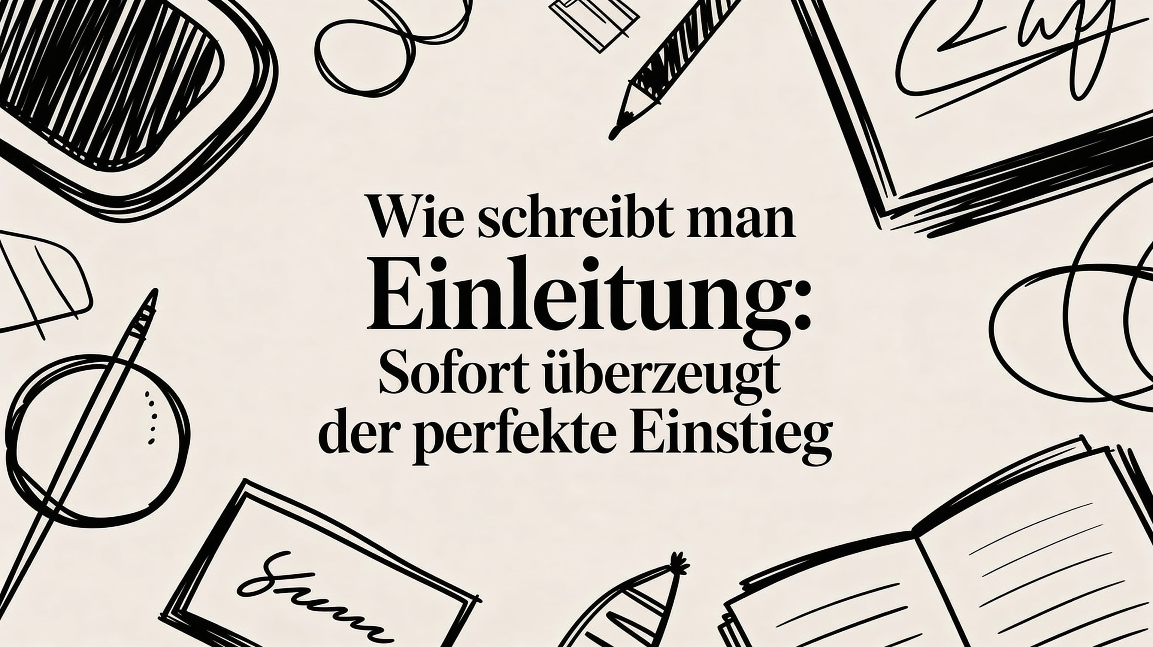 Wie schreibt man einleitung: Sofort überzeugt der perfekte Einstieg