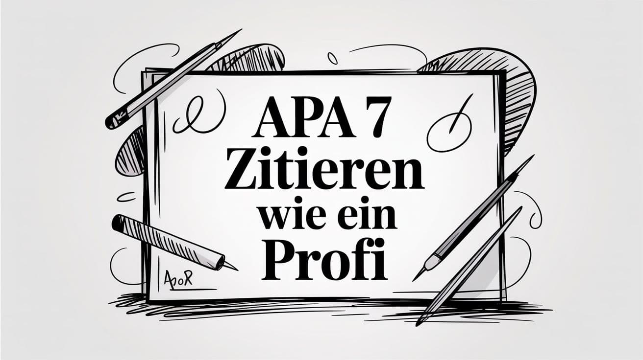 Apa 7 zitieren wie ein profi