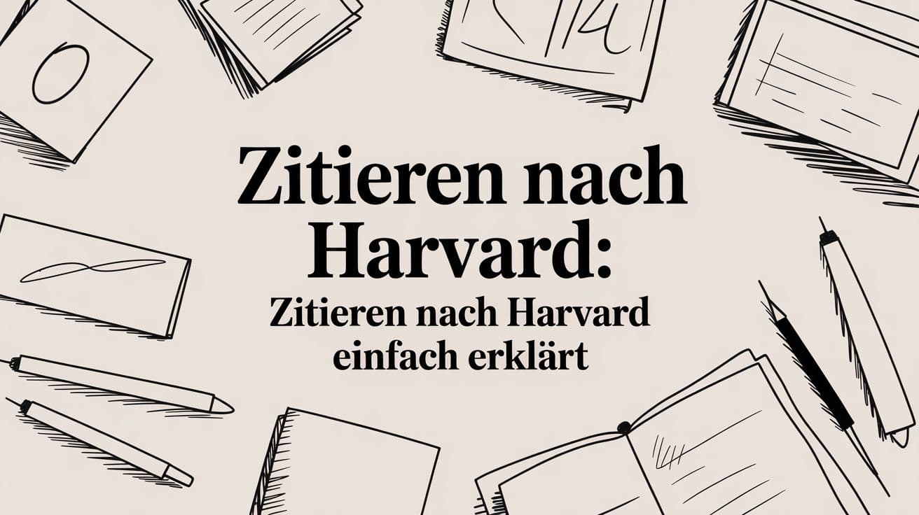 Zitieren nach Harvard: zitieren nach harvard einfach erklärt